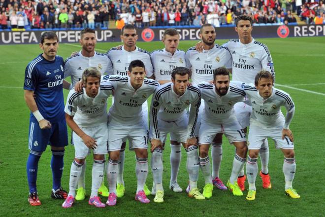 Plantilla real madrid 2014