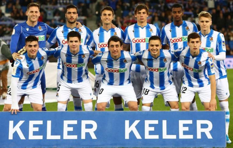 Jugadores de la real sociedad