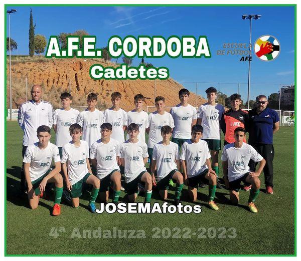 Club Deportivo Asociacin De Futbolistas Espaoles Crdoba Cadete 
