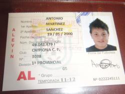 Antonio (Chipiona C.F. B) - 2011/2012