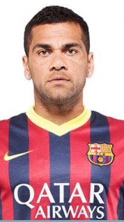 Dani Alves (F.C. Barcelona) - 2013/2014