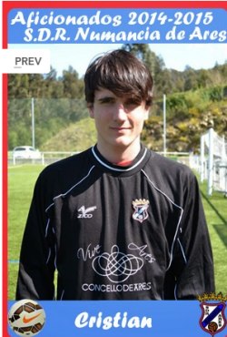 Cristian (Numancia de Ares) - 2014/2015