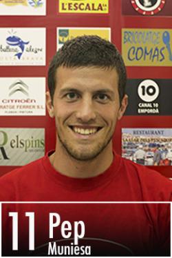 Pep Muniesa (F.C. L'Escala) - 2014/2015