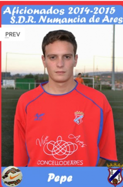 Pepe (Numancia de Ares) - 2014/2015