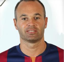 Iniesta (F.C. Barcelona) - 2014/2015