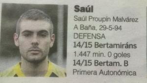 Sal (Bertamirns F.C. B) - 2015/2016