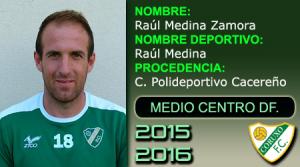 Ra�l Medina (Coruxo F.C.) - 2015/2016
