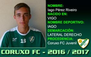 Iago Prez (Coruxo F.C.) - 2016/2017