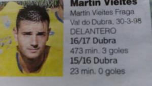 Martn Vieites (S.D. Dubra) - 2017/2018