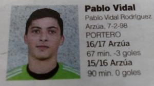 Pablo Vidal (Casino S.D. Arza) - 2017/2018