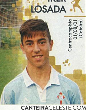 Iker Losada (R.C. Celta B) - 2017/2018