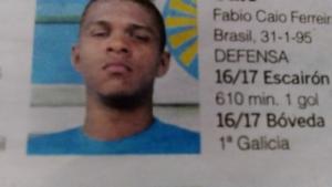 Caio (Atltico Escairn) - 2017/2018