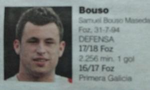 Bouso (C.D. Foz) - 2018/2019