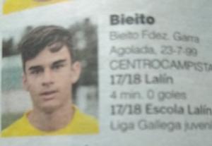 Bieito (S.D. Agolada) - 2018/2019