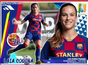 Laia Codina (F.C. Barcelona B) - 2019/2020