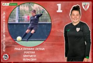 Paula Esteban (Athletic Club B) - 2020/2021