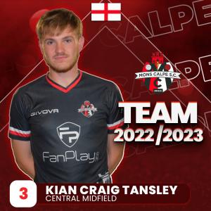 Tansley (Mons Calpe S.C.) - 2022/2023