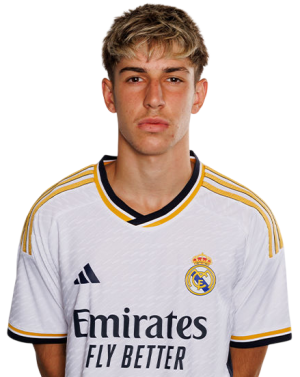 �scar Mesa (Real Madrid C.F. B) - 2023/2024