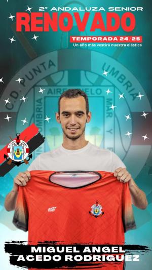 Miguel Acedo (C.D. Punta Umbr�a) - 2024/2025