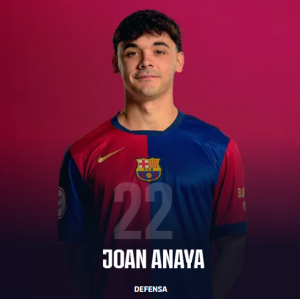 Joan Anaya (Barcelona Atl�tic) - 2024/2025