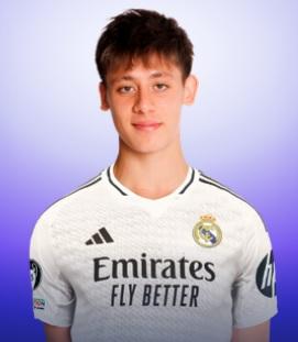 Arda G�ler (Real Madrid C.F.) - 2024/2025