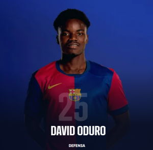 Oduro (Barcelona Atl�tic) - 2024/2025