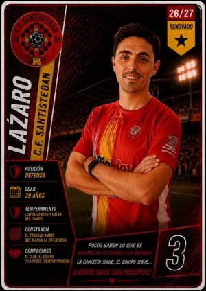 Lazaro (C.F. Santisteban) - 2025/2026