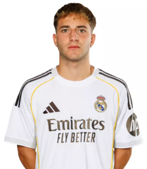 Dani Y��ez (Real Madrid C.F.) - 2025/2026