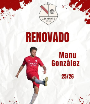 Manu Gonzalez (C.D. Marte) - 2025/2026
