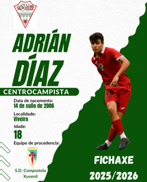 Adrin Daz (U.D. Xove Lago) - 2025/2026