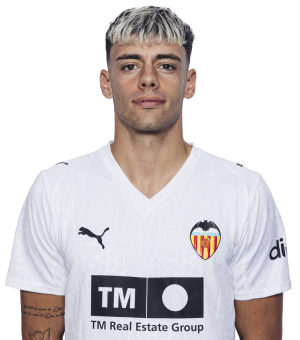 Prevedini (Valencia Mestalla) - 2025/2026