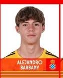 Alejandro Barbany (R.C.D. Espanyol) - 2025/2026