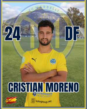 Cristian Moreno (C.D �lora) - 2025/2026