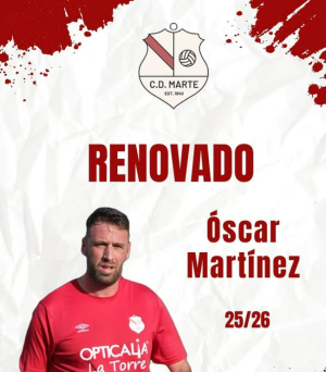 scar Martnez (C.D. Marte) - 2025/2026