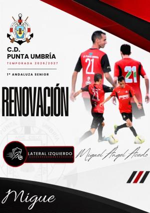Miguel Acedo (C.D. Punta Umbr�a) - 2026/2027