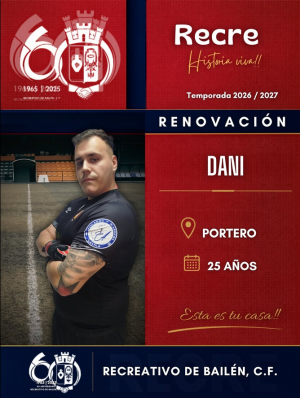 Dani Peral (Rvo. Bail�n C.F.) - 2026/2027