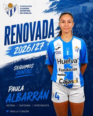 Paula Albarr�n (Sporting de Huelva) - 2026/2027