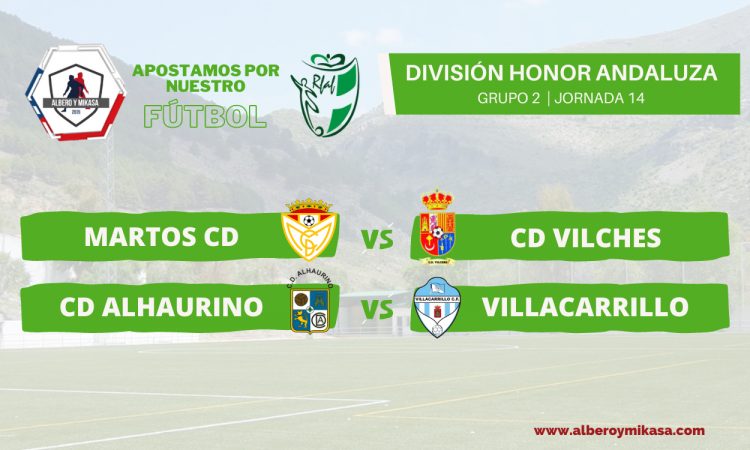 derbi entre Martos Vilches marca jornada de vuelta de División de Honor Andaluza :: Fútbol de Andalucía ::